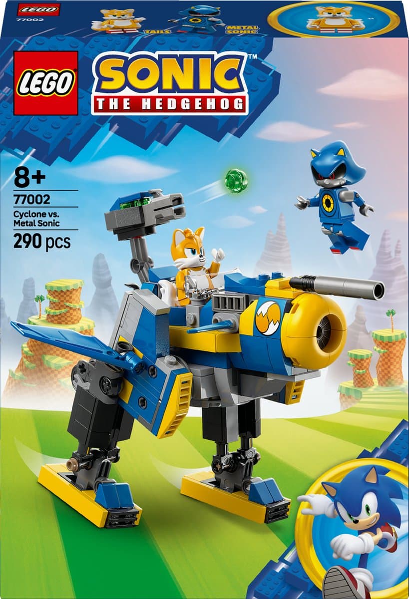 Lego Sonic The Hedgehog 77002 Cyclone Vs. Metal Sonic Bouwstenen — afbeelding 1