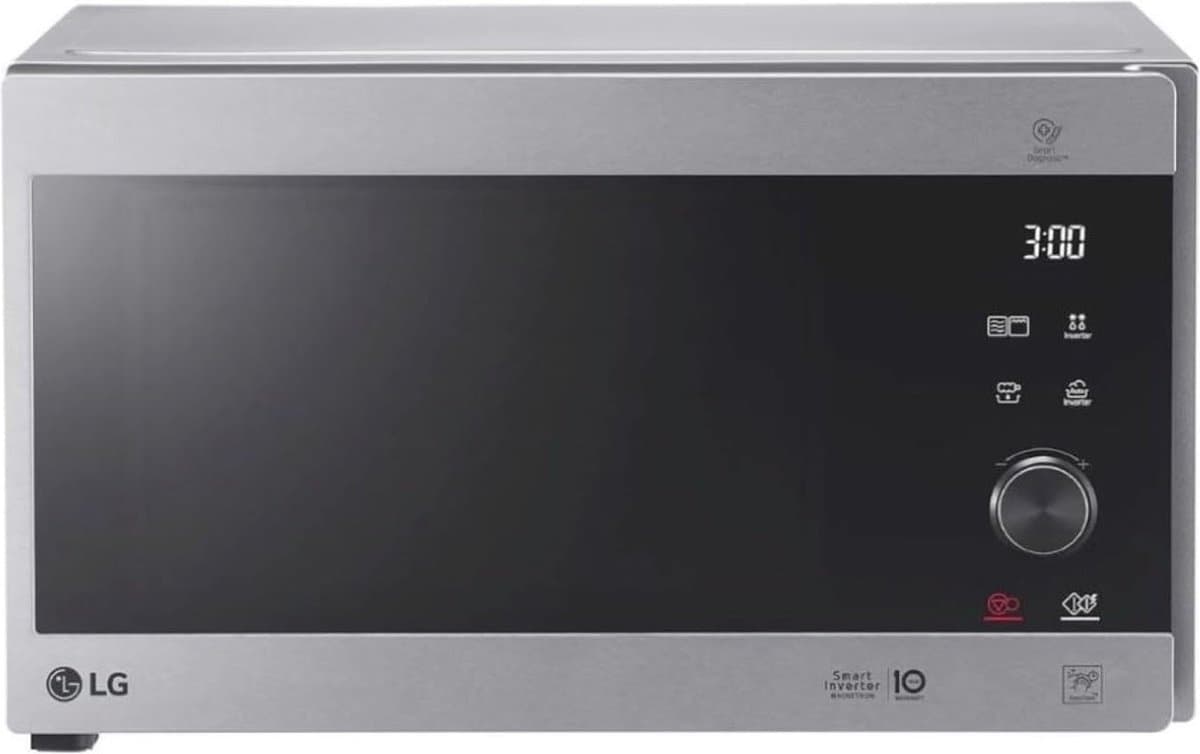 Combi-magnetron 25L met Smart Inverter en Kwartsgrill - Roestvrij Staal — afbeelding 1