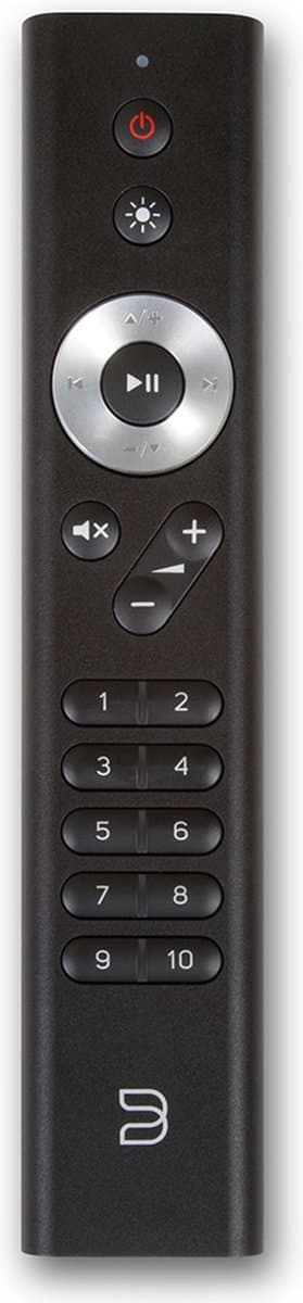 Bluesound REMOTE CONTROL RC1 afstandsbediening voor Bluesound OS met presets — afbeelding 1