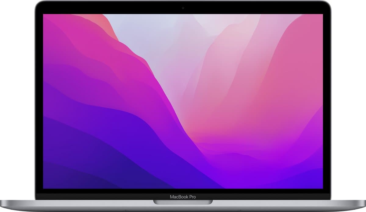 Apple MacBook Pro (2022) MNEJ3N/A - 13.3 inch - Apple M2 - 512 GB - Spacegrijs — afbeelding 1