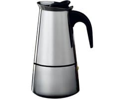 Cheffinger Koffie Percolator - Zilver - 9 Kopjes - Inductie