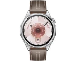 Huawei WATCH GT 6 46mm Grijs | 21-Daagse Batterijduur - Nauwkeurige GPS- en Hartslagmeting - Innovatieve Pro-niveau Fietstracking – Analyse van Emotioneel Welzijn - Compatibel met iOS & Android