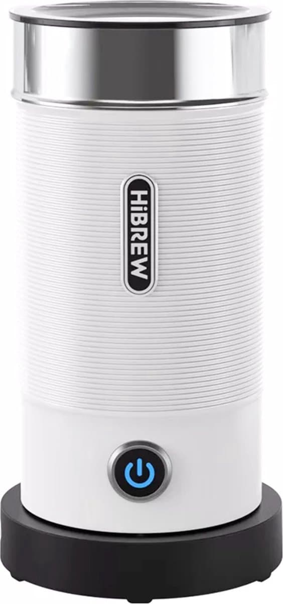 HiBrew M1A Melkopschuimer - Schuimmachine - Warm & Koud - Vollautomatisch - 450W - Wit — afbeelding 1