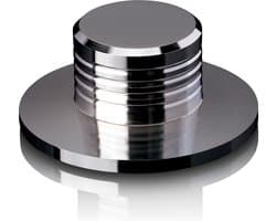 Lenco Aandrukgewicht voor Platenspeler - Platenpuck - Platenstabilisator - TTA-076SI - Chroom