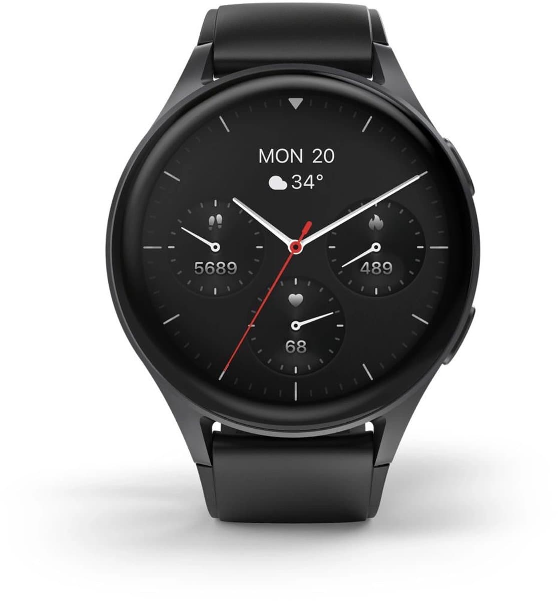 Hama Smartwatch 8900 Voor Android Ios Met Gps 1.43 Amoled Inbegrepen Met Bandje — afbeelding 1