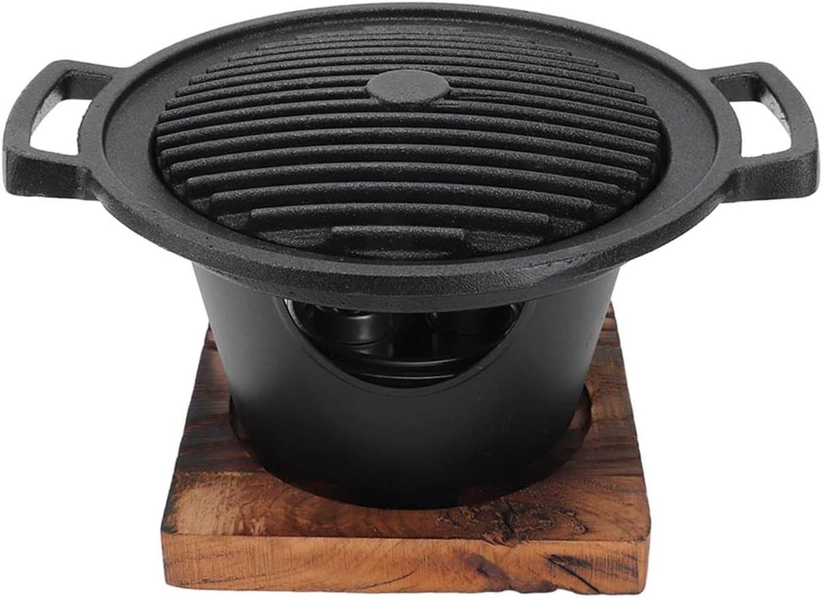 Allecto Plus - Rookvrije BBQ Grill voor Binnen en Buiten - enkelvoudige persoon Grill voor Thuis en Outdoor Gebruik — afbeelding 1