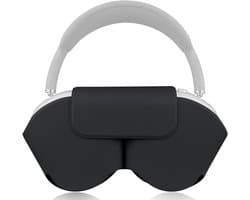 Luxe PU-Leren Draaghoes voor Draadloze Hoofdtelefoon met Magnetische Sluiting en Energiebesparende Modus