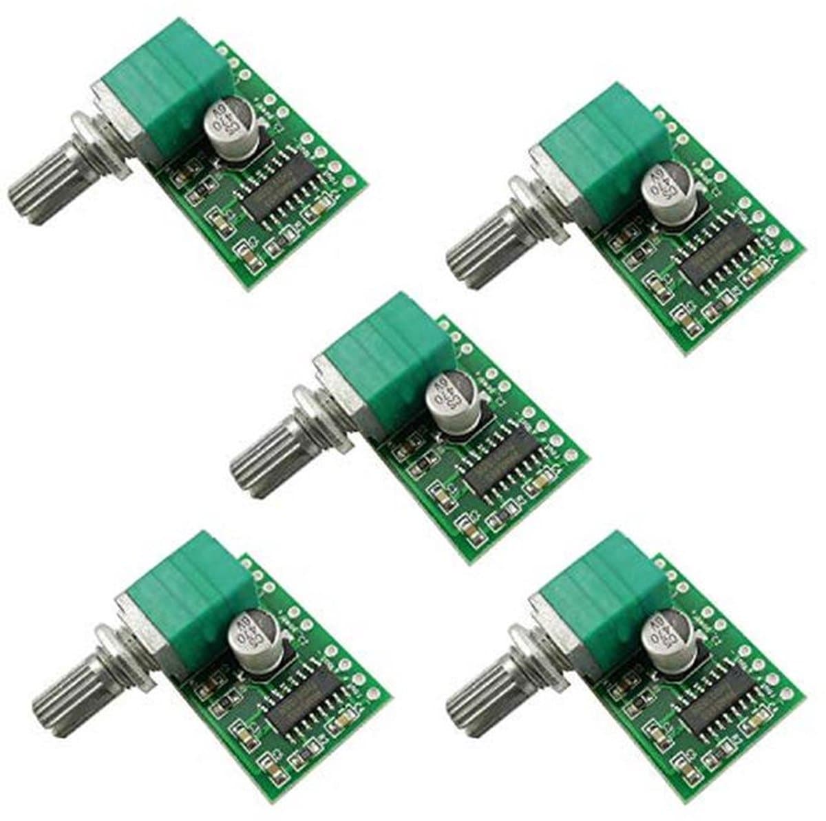 Super Mini 5V Digitale Stereo Versterker 3W Audio Amp Module — afbeelding 1