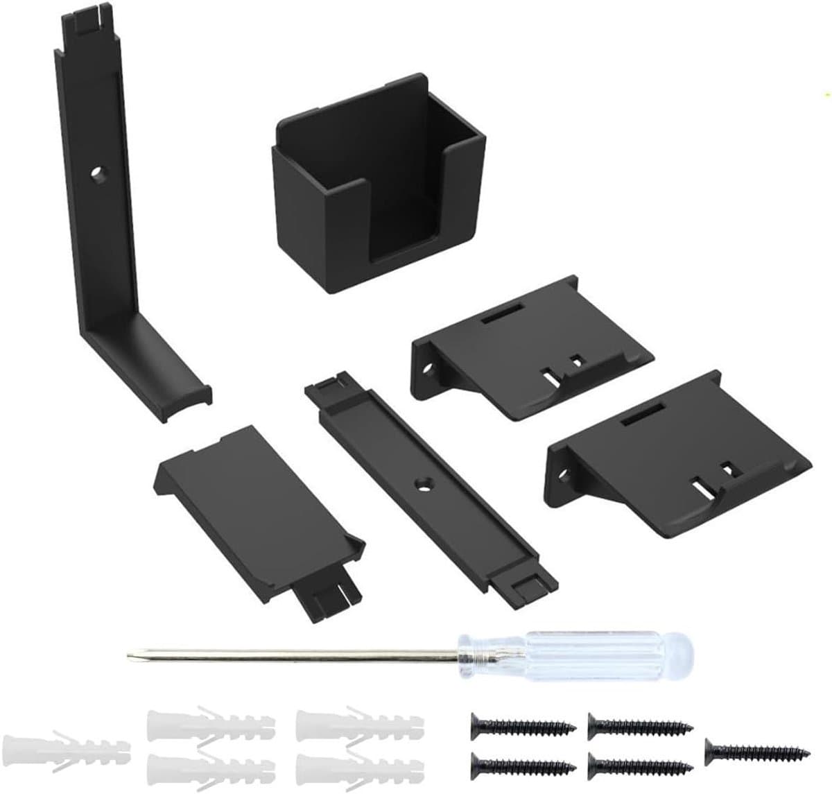 Green Glow - Wandmontagebeugel voor controllers en hoofdtelefoon - Ruimtebesparende organizer voor PlayStation 5 Slim - Opbergbeugel voor afstandsbediening — afbeelding 1