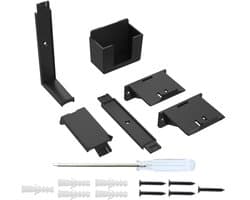 Green Glow - Wandmontagebeugel voor controllers en hoofdtelefoon - Ruimtebesparende organizer voor PlayStation 5 Slim - Opbergbeugel voor afstandsbediening
