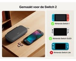 Belkin Gaming Nintendo Switch 2 Beschermhoes met AirTag vak – Antraciet