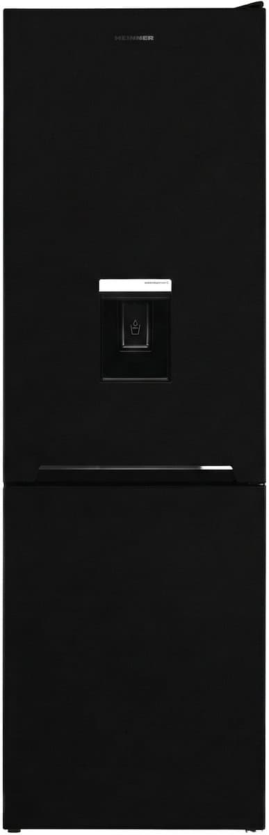 Heinner HCNF-V291BKWDE++ Koel-vriescombinatie 294 L – Waterdispenser – Full No Frost – Superkoelen & Supervriezen – Multicooling– Zwart – 5 Jaar Garantie — afbeelding 1
