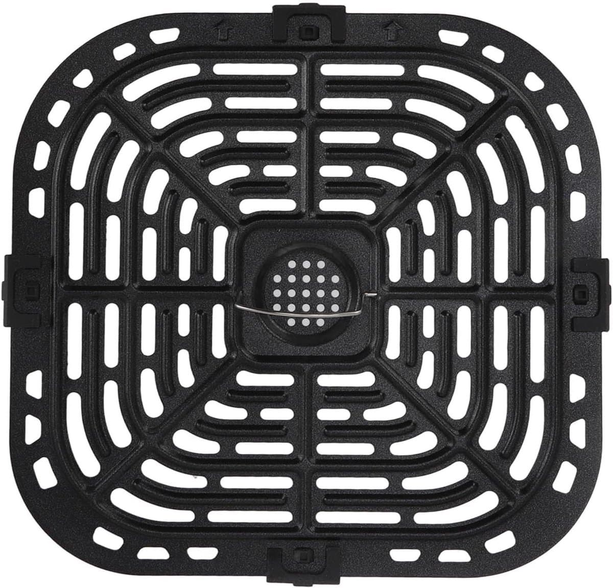 Air Fryer Vervangende Grillpan voor Air Fryer Accessoires - Crisper Plate Lade Rack voor Instant Plus Gourmia - Extra Grillplaat Onderdelen - Kwalitatieve Upgrade — afbeelding 1