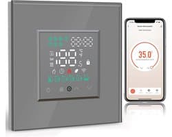 Slimme Programmeerbare Thermostaat voor CV-ketel – Wifi, App & Spraakbesturing (Alexa/Google)
