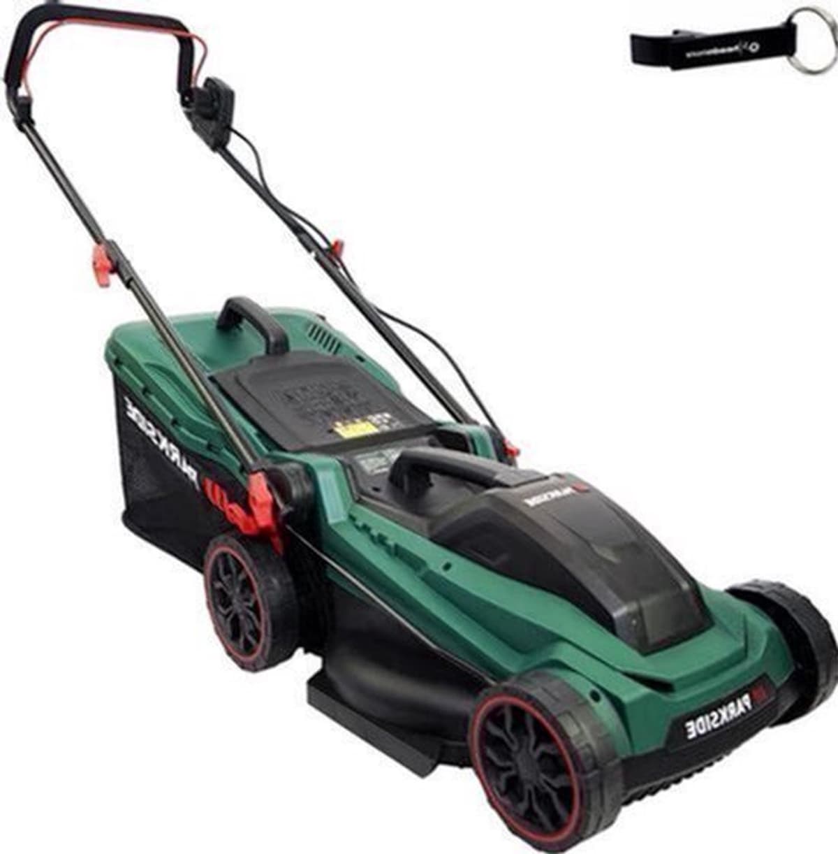 Elektrische Grasmaaier – Elektrisch Maaidorser – Gazonmaaier – Grasmaaier – Tuinmaaier – 1500 W Motor – 40 Liter Opvangzak Met Indicator — afbeelding 1