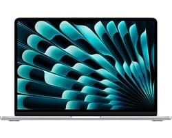 Apple MacBook Air Apple M M5 Laptop 34,5 cm (13.6) 16 GB 512 GB SSD Wi-Fi 7 (802.11be) macOS Tahoe Zilver