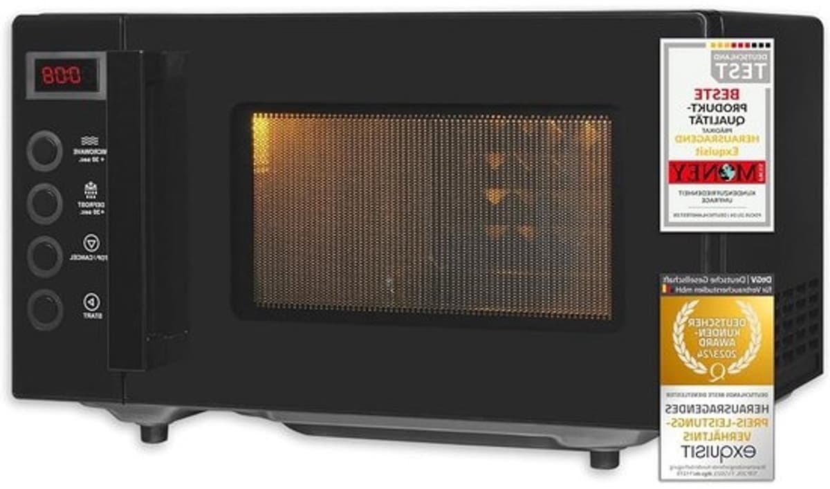 Magnetron - Keukenapparaat - Maaltijden snel opwarmen - Flatbedtechnologie - 20 liter capaciteit - Zwart — afbeelding 1