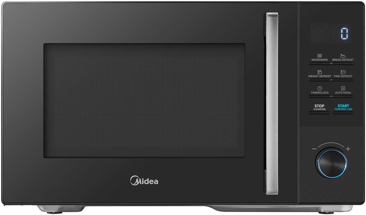 Midea - Magnetron - zwart - 25L - magnetron Zwart Solo-magnetron Aanrecht 20 l 700 W — afbeelding 1
