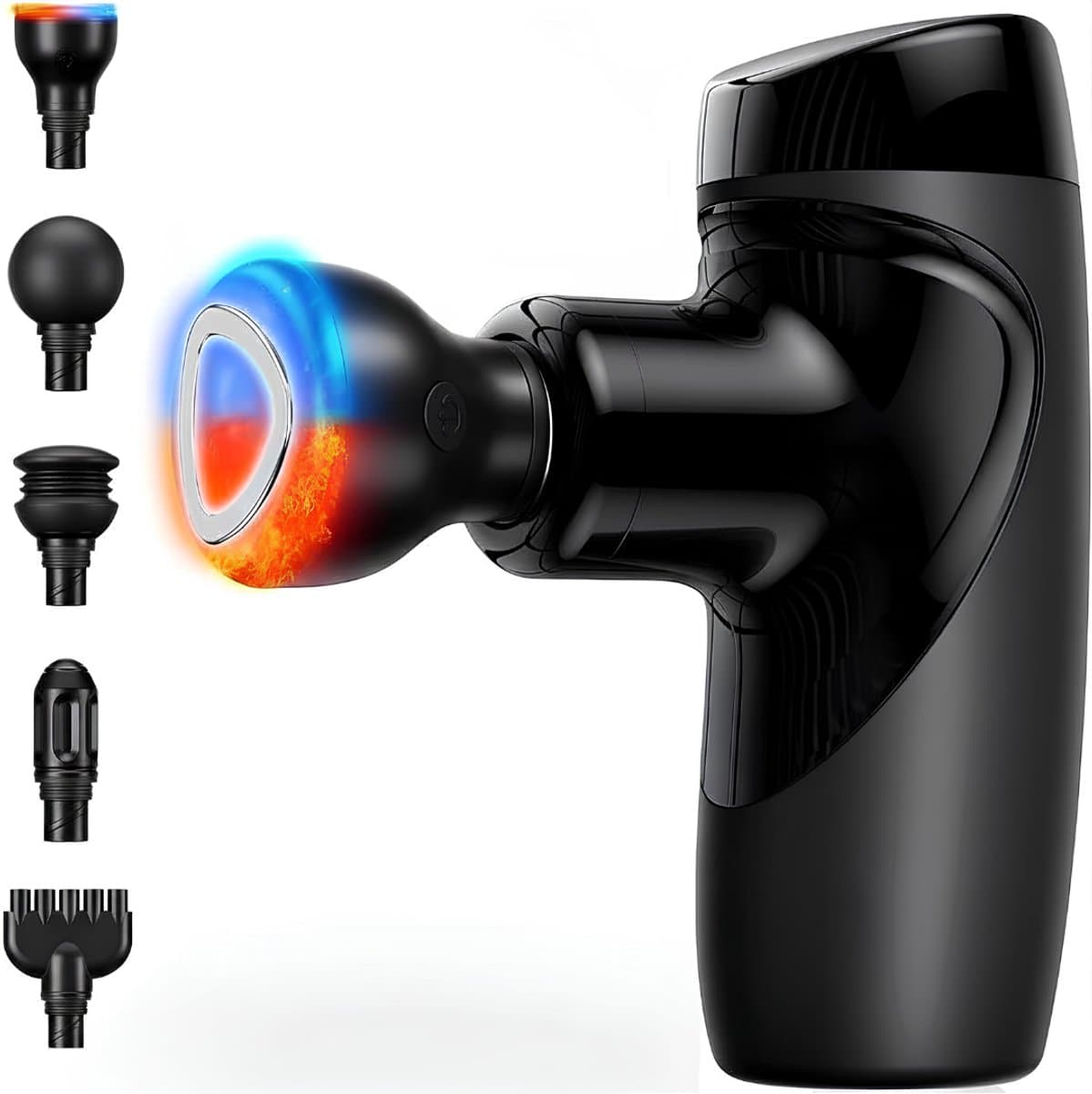 TYR® Masage Gun - Spiermassage Apparaat - Draadloze Massage Gun - Zwart - 14cm x 9cm x 5cm — afbeelding 1