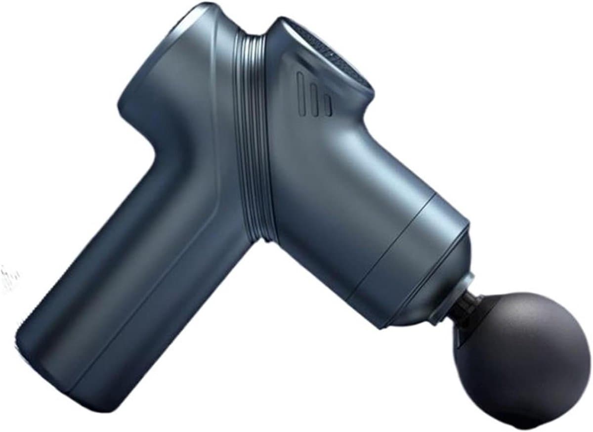 Mini Massagepistool - Spierverlichter - Spierherstel Bevorderen - Draagbare Percussietherapie - 2 Stuks - Zwart — afbeelding 1