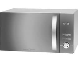 Magnetron met grill - Hete lucht oven - Snel koken - 3-in-1 functie - 23 liter inhoud - Roestvrij staal