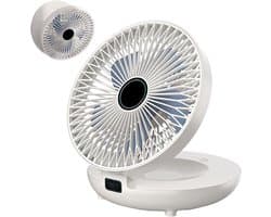 Muurventilator - Luchtcirculator - Koelte Creëren - Ultrastil Ontwerp - 9.4x20.5x9.4 cm - Wit
