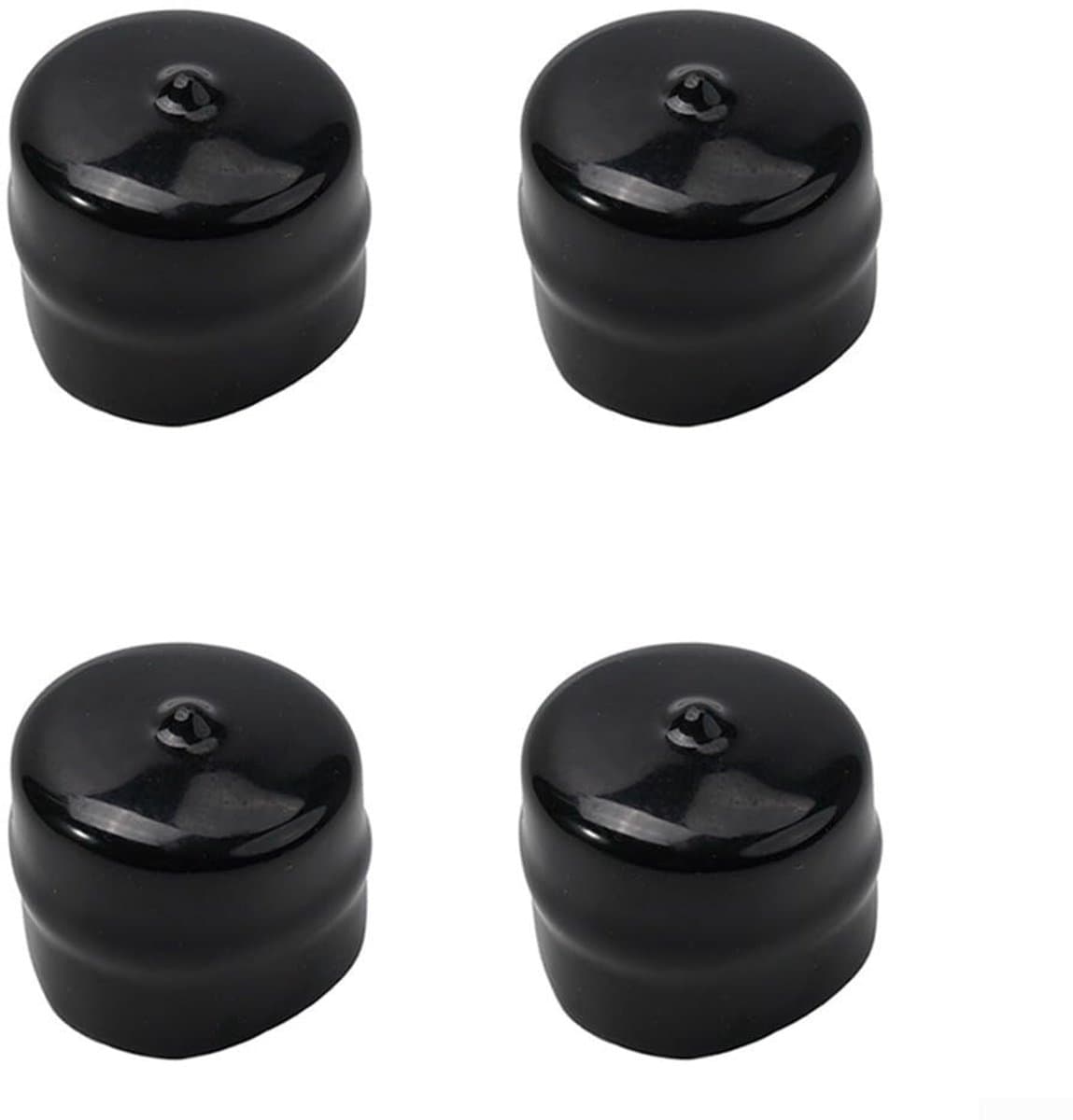 Omgoods - Set van 4 Rubberas voor Grasmaaier en Tuintractor — afbeelding 1