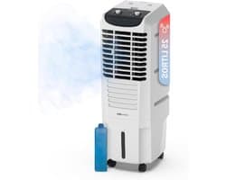Mobiele Aircooler - Verdamper Koeler - Ruimte Koelen - Natuurlijke Koeling Zonder Installatie - 25 L - Wit