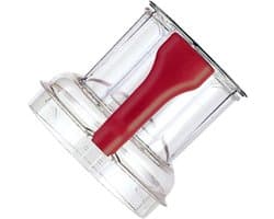Schaaldeksel Keukenmachine - Komdeksel Reserveonderdeel - Keukenwerk Vereenvoudigen - Magnetron Geschikt - Ronde Vorm - Rood