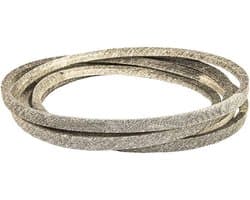 Grasmaaier Dekriem - Reserveonderdeel Gazonmaaier - Gazononderhoud - Aramidevezel Constructie - 1/2x140 inch - Zwart