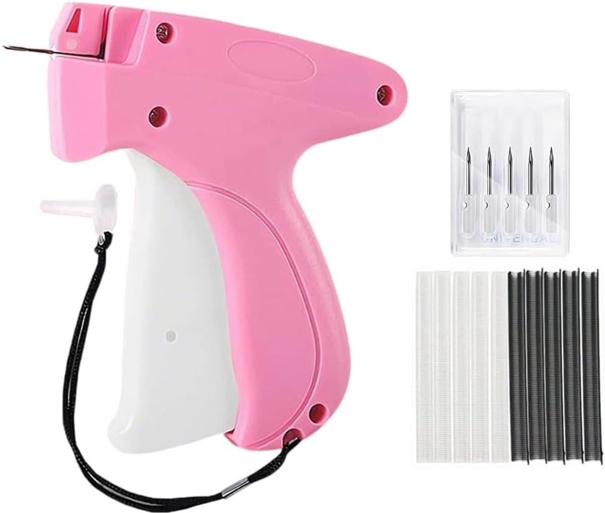 Anlising Labeling Gun, Label Gun, Clothes with 6 Spare Needles + 1000 Sutures, Label Gun for Clothes, Price Tag - ShopVlot — afbeelding 1