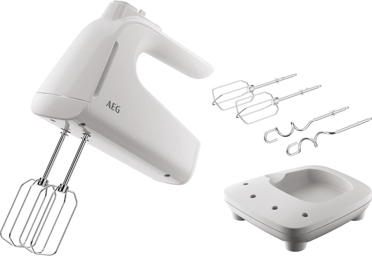 SnelShoppen - AHM4W Multifunctionele Keukenmachine met Blender, Foodprocessor, en Mixfunctie - RVS, Zwart - Perfect voor Koken en Bakken — afbeelding 1