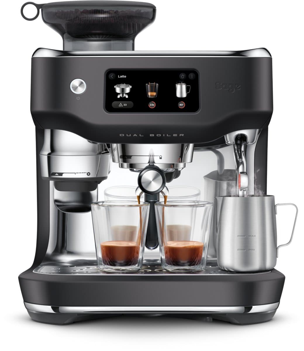 Sage SES995BTR the Oracle Dual Boiler Black Truffle - Pistonmachine - Touchscreen - Dual Boiler - Espressomachine — afbeelding 1