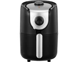 MIRA® Mini airfryer - Airfryer - Airfryer klein - Zwart - 27cm x 20cm x 32cm