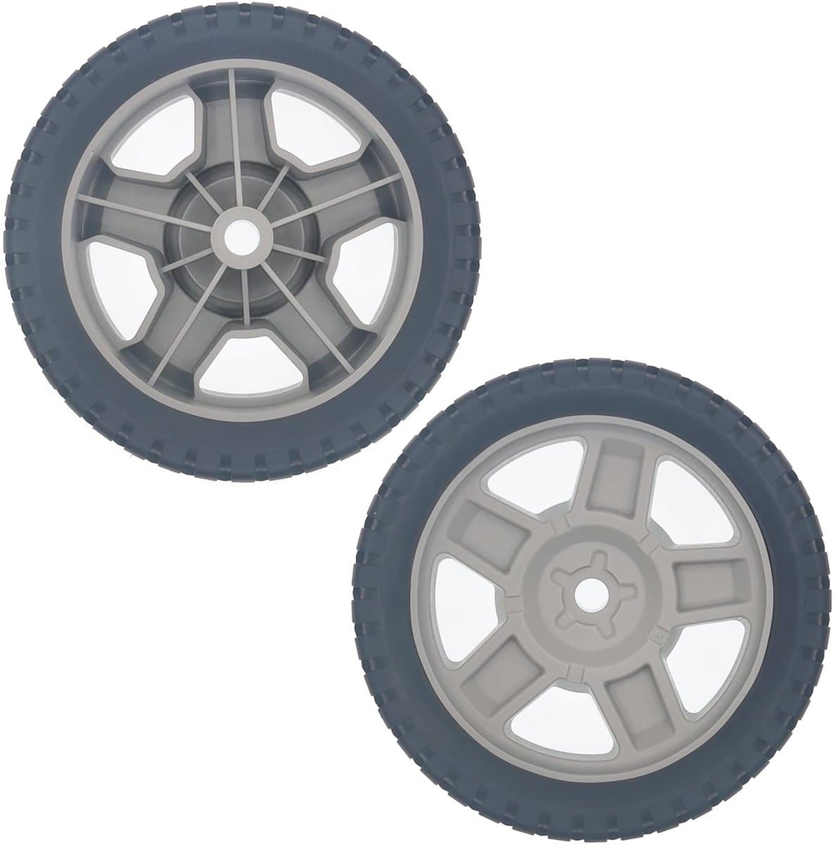 Dailygoods- Grasmaaierwiel 7 Inch - 2 Stuks - Compatibel met Husqvarna/Poulan/Weed Eater - Artikelnummer 532430501 - Duurzaam materiaal - Eenvoudige installatie - Maaierwiel — afbeelding 1