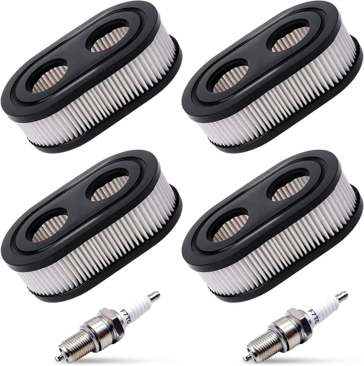 4 Stuks Luchtfilter voor Grasmaaier, Vervangingsfilter voor Briggs & Stratton, Hoogwaardige Luchtfilter Cartridge voor Betrouwbare Prestaties — afbeelding 1
