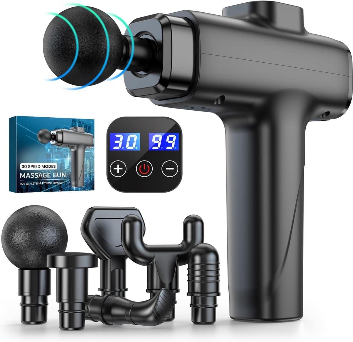Massage Gun Draadloos - Spierontspanning - Apparaat - Rechargeable — afbeelding 1