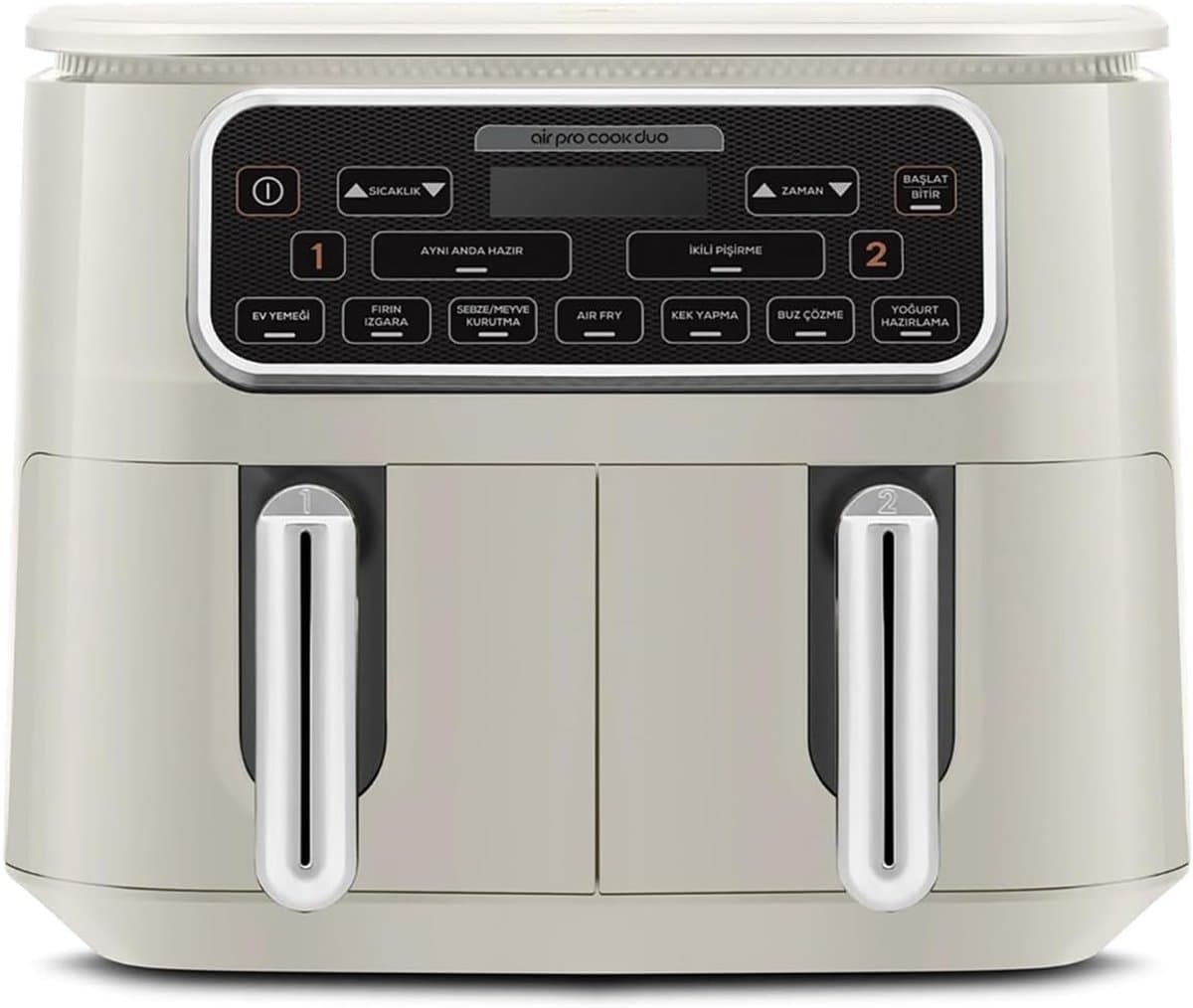 Airfryer XXL - Heteluchtfriteuse - Gezond Koken - Duo Tech Functie - 8 Liter - Starlight — afbeelding 1