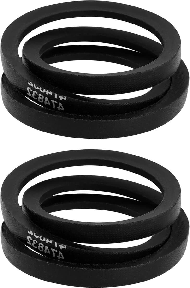 Grasmaaier V-snaar - Vervangende riem - Maaieronderhoud - Directe vervanging - 825mm buitenlengte - Zwart — afbeelding 1