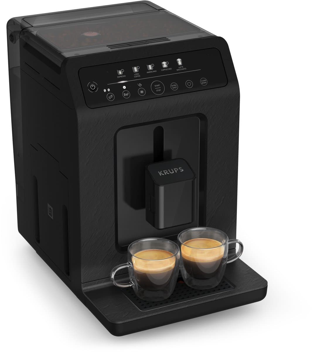 Krups Evidence EA8968 - Volautomatische Espressomachine - 5 Recepten - Voor Espresso & Lungo - Zwart — afbeelding 1