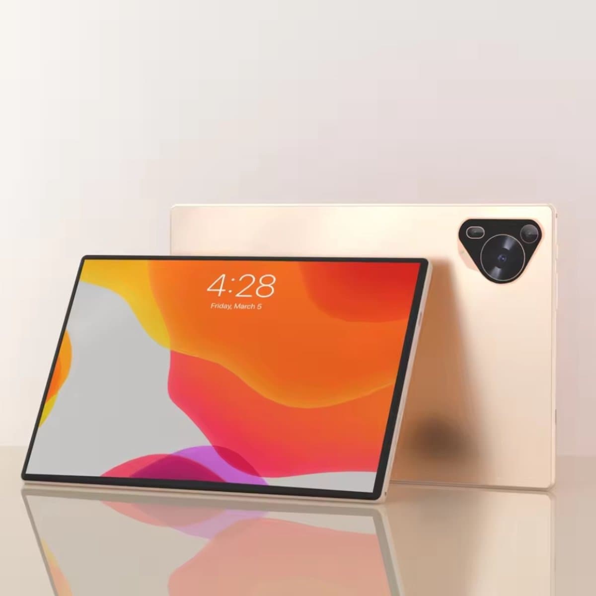 Pad 9 Pro 10.1 Inch 2K Volledig Scherm 16GB+1024GB Snapdragon 8 Gen2 Android 24mp + 48Mp High-Performance Tablet - Goud — afbeelding 1