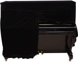 Colorfast Pleuche Stofdicht Gedecoreerd Pianodeksel met Pianostofhoes .
