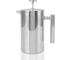 Koffiezetapparaat - Franse Pers - Thuis Koffie Maken - Dubbele Roestvrij Staal - 1000ml Capaciteit