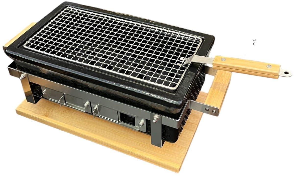 Own Grill hibachi grill zwart — afbeelding 1