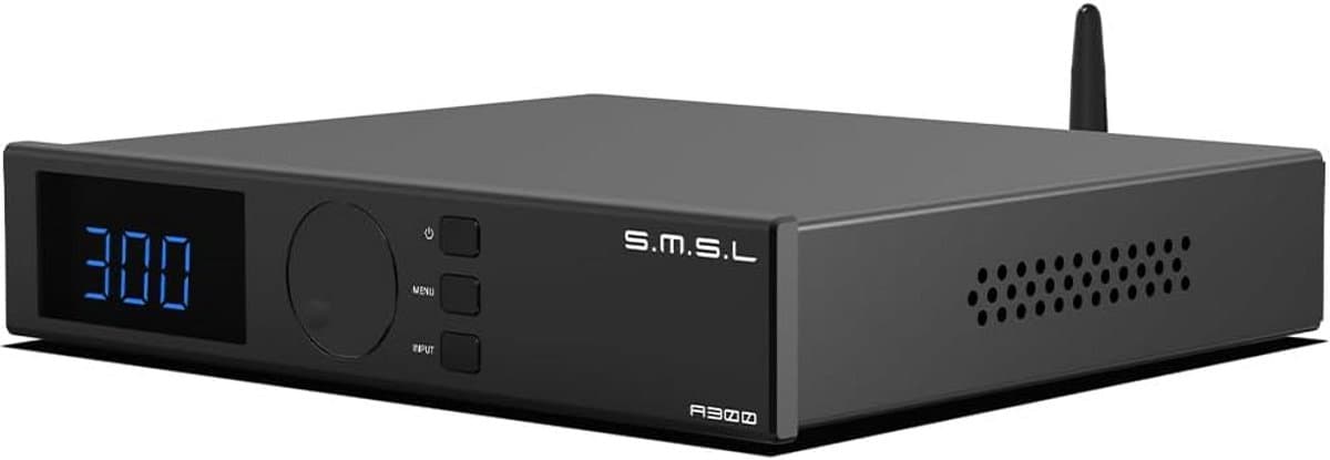 Krachtige Hifi Eindversterker Klasse D met Bluetooth 5.0, USB en RCA - Hoge Resolutie Audio — afbeelding 1