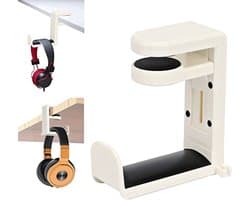 Hoofdtelefoonstandaard met 360 Graden Rotatie en Kabel Organizer