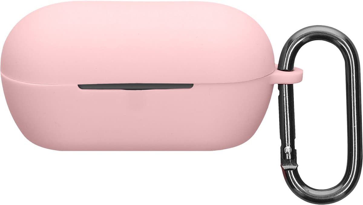 kwmobile cover voor oordopjes case - geschikt voor Sony WF-C710N - Trendy beschermhoes draadloze oordopjes in oudroze — afbeelding 1