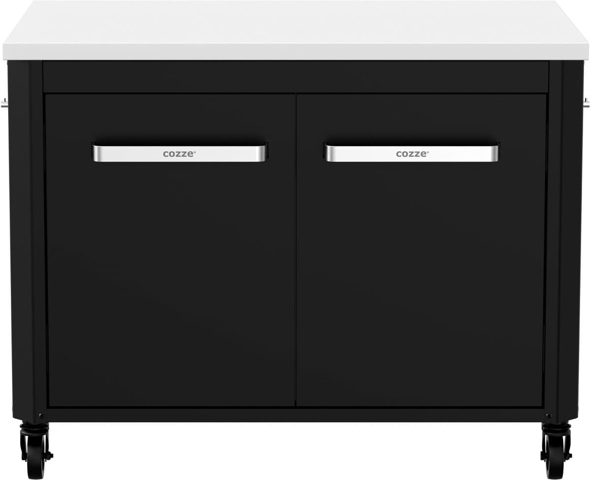Cozze® Outdoor Kitchen - Buitenkeuken Module - RVS Werkblad - BBQ Werktafel - Laag model voor plancha of grill — afbeelding 1