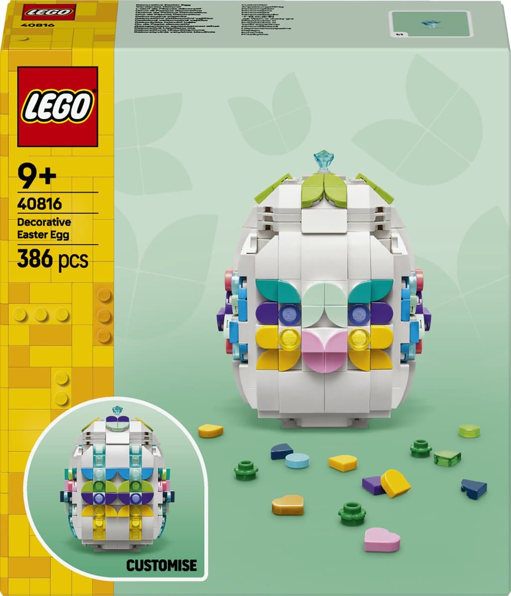LEGO Paasei versieren Constructiespeelgoed — afbeelding 1