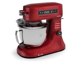 Krachtige Keukenmachine 1600W met RVS Kom en 12 Snelheden - Stille Foodprocessor met LCD Touchscreen